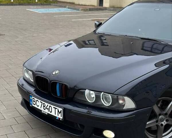 Синий БМВ 5 Серия, объемом двигателя 3.5 л и пробегом 280 тыс. км за 6300 $, фото 1 на Automoto.ua