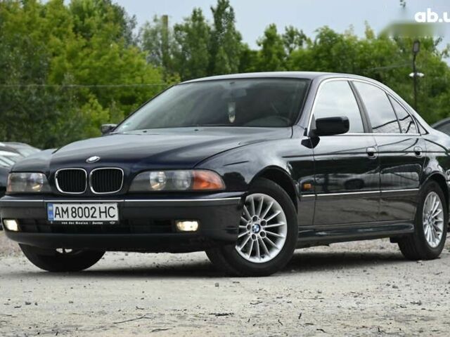 Синий БМВ 5 Серия, объемом двигателя 2 л и пробегом 252 тыс. км за 4900 $, фото 6 на Automoto.ua