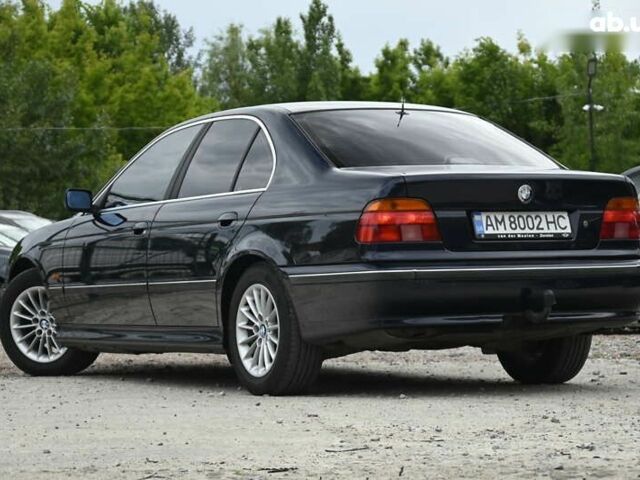 Синий БМВ 5 Серия, объемом двигателя 2 л и пробегом 252 тыс. км за 4900 $, фото 7 на Automoto.ua