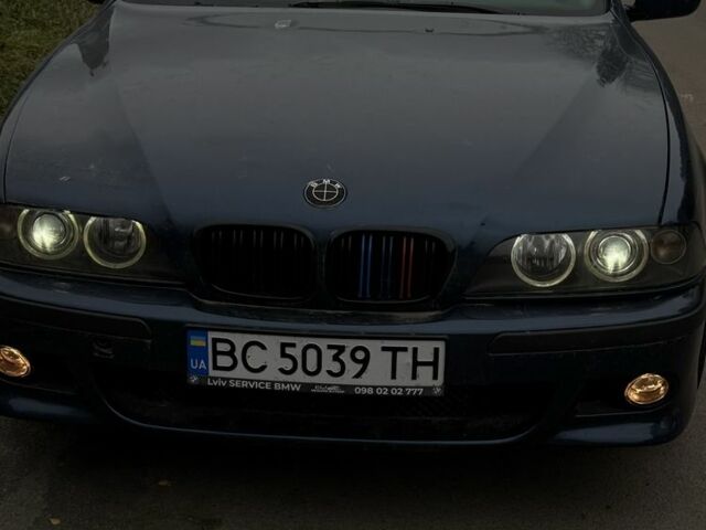 Синий БМВ 5 Серия, объемом двигателя 2.9 л и пробегом 470 тыс. км за 4000 $, фото 6 на Automoto.ua