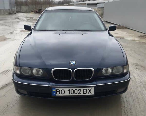 Синий БМВ 5 Серия, объемом двигателя 1.99 л и пробегом 213 тыс. км за 6300 $, фото 2 на Automoto.ua