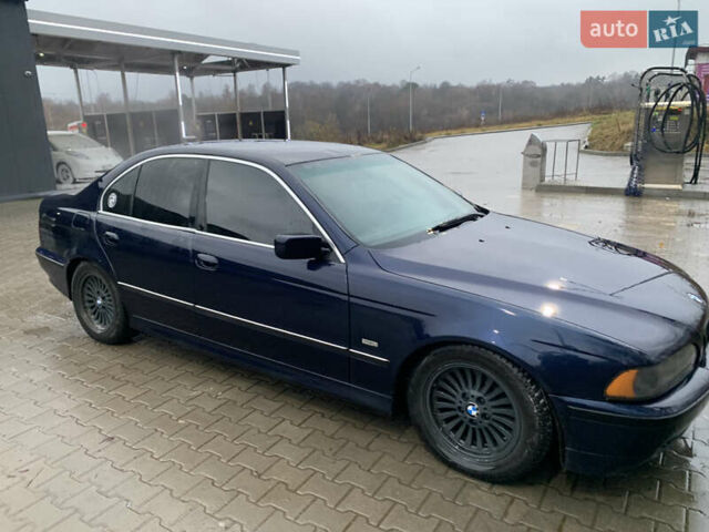 Синий БМВ 5 Серия, объемом двигателя 3 л и пробегом 468 тыс. км за 7000 $, фото 10 на Automoto.ua