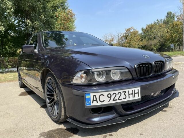 Синий БМВ 5 Серия, объемом двигателя 2.9 л и пробегом 454 тыс. км за 5450 $, фото 4 на Automoto.ua