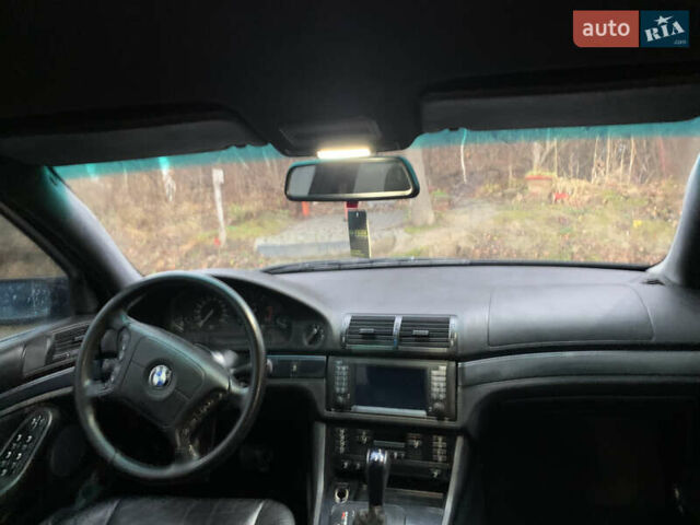 Синий БМВ 5 Серия, объемом двигателя 3 л и пробегом 468 тыс. км за 7000 $, фото 19 на Automoto.ua