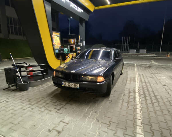 Синий БМВ 5 Серия, объемом двигателя 2.5 л и пробегом 370 тыс. км за 4850 $, фото 1 на Automoto.ua