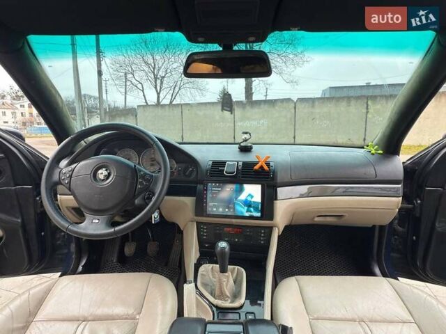 Синий БМВ 5 Серия, объемом двигателя 3.5 л и пробегом 280 тыс. км за 6300 $, фото 15 на Automoto.ua