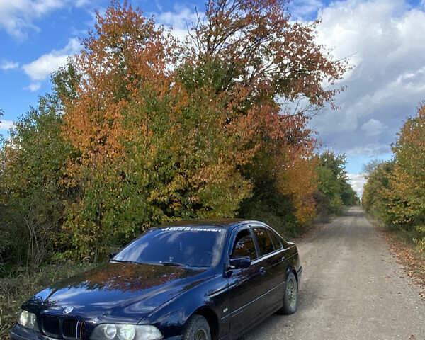 Синий БМВ 5 Серия, объемом двигателя 2.5 л и пробегом 370 тыс. км за 4850 $, фото 7 на Automoto.ua