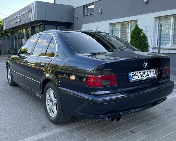 Синий БМВ 5 Серия, объемом двигателя 1.99 л и пробегом 288 тыс. км за 4200 $, фото 2 на Automoto.ua