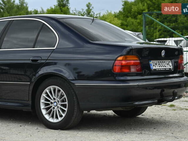 Синий БМВ 5 Серия, объемом двигателя 2 л и пробегом 252 тыс. км за 5300 $, фото 9 на Automoto.ua