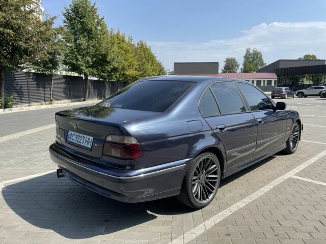 Синий БМВ 5 Серия, объемом двигателя 2.9 л и пробегом 454 тыс. км за 5450 $, фото 16 на Automoto.ua