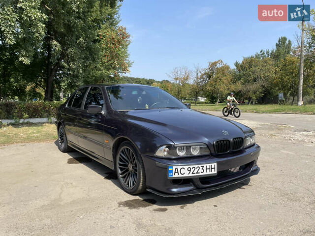 Синий БМВ 5 Серия, объемом двигателя 2.93 л и пробегом 454 тыс. км за 5450 $, фото 1 на Automoto.ua