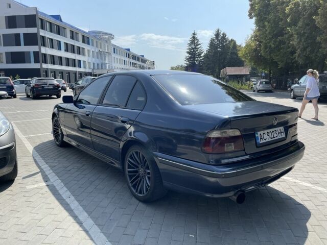 Синий БМВ 5 Серия, объемом двигателя 2.9 л и пробегом 454 тыс. км за 5450 $, фото 17 на Automoto.ua