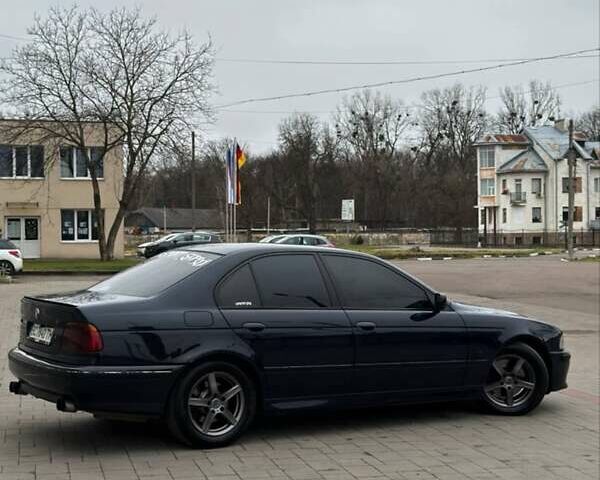 Синий БМВ 5 Серия, объемом двигателя 3.5 л и пробегом 280 тыс. км за 6300 $, фото 3 на Automoto.ua