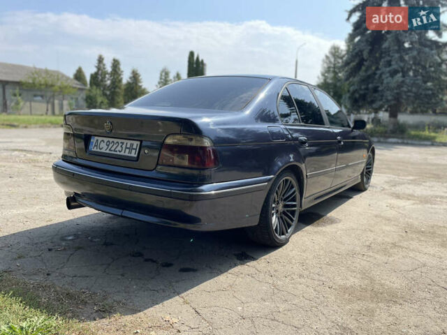 Синий БМВ 5 Серия, объемом двигателя 2.93 л и пробегом 454 тыс. км за 5450 $, фото 17 на Automoto.ua