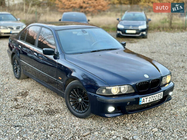 Синий БМВ 5 Серия, объемом двигателя 2 л и пробегом 300 тыс. км за 3300 $, фото 3 на Automoto.ua