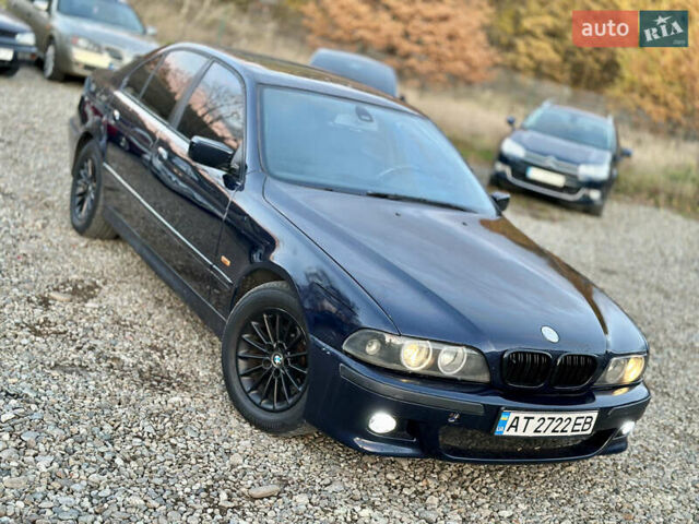 Синий БМВ 5 Серия, объемом двигателя 2 л и пробегом 300 тыс. км за 3300 $, фото 2 на Automoto.ua
