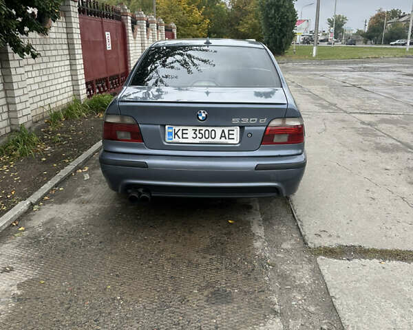 Синий БМВ 5 Серия, объемом двигателя 3 л и пробегом 485 тыс. км за 6699 $, фото 2 на Automoto.ua