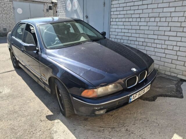 Синий БМВ 5 Серия, объемом двигателя 2.9 л и пробегом 450 тыс. км за 4500 $, фото 2 на Automoto.ua