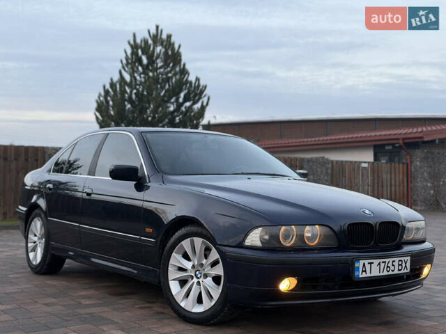 Синий БМВ 5 Серия, объемом двигателя 2.5 л и пробегом 381 тыс. км за 5700 $, фото 11 на Automoto.ua