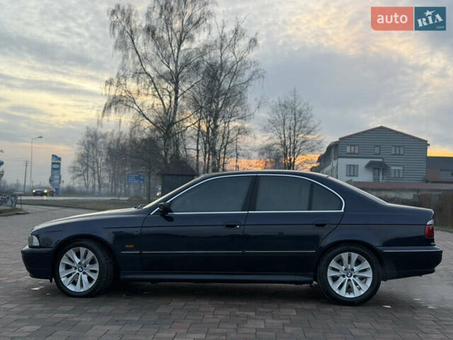 Синий БМВ 5 Серия, объемом двигателя 2.5 л и пробегом 381 тыс. км за 5700 $, фото 4 на Automoto.ua