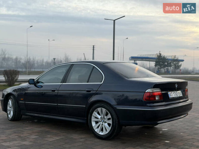 Синий БМВ 5 Серия, объемом двигателя 2.5 л и пробегом 381 тыс. км за 5700 $, фото 5 на Automoto.ua