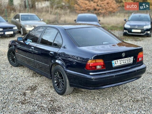 Синий БМВ 5 Серия, объемом двигателя 2 л и пробегом 300 тыс. км за 3300 $, фото 7 на Automoto.ua