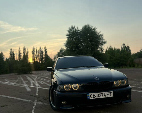 Синий БМВ 5 Серия, объемом двигателя 2.5 л и пробегом 364 тыс. км за 5300 $, фото 2 на Automoto.ua