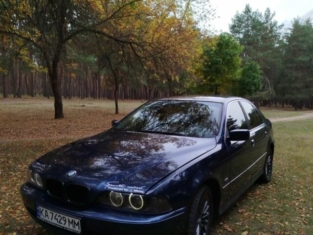 Синий БМВ 5 Серия, объемом двигателя 2 л и пробегом 450 тыс. км за 3850 $, фото 1 на Automoto.ua