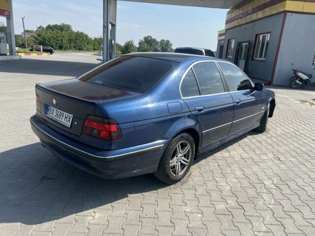 Синий БМВ 5 Серия, объемом двигателя 2 л и пробегом 320 тыс. км за 3800 $, фото 3 на Automoto.ua