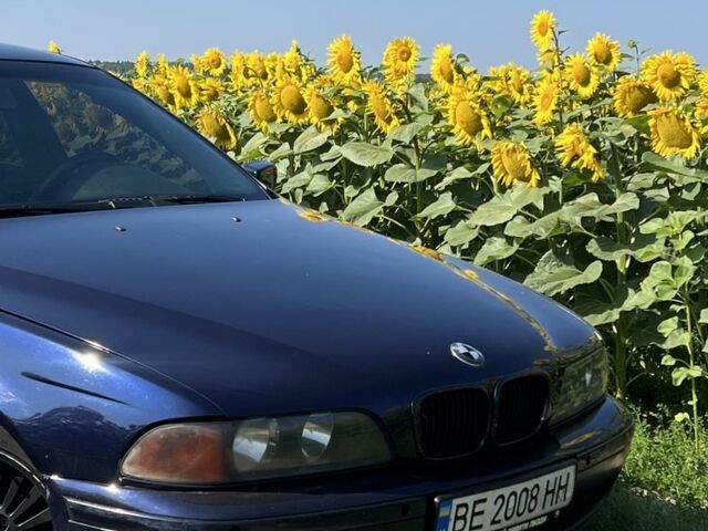 Синий БМВ 5 Серия, объемом двигателя 2 л и пробегом 420 тыс. км за 3000 $, фото 4 на Automoto.ua
