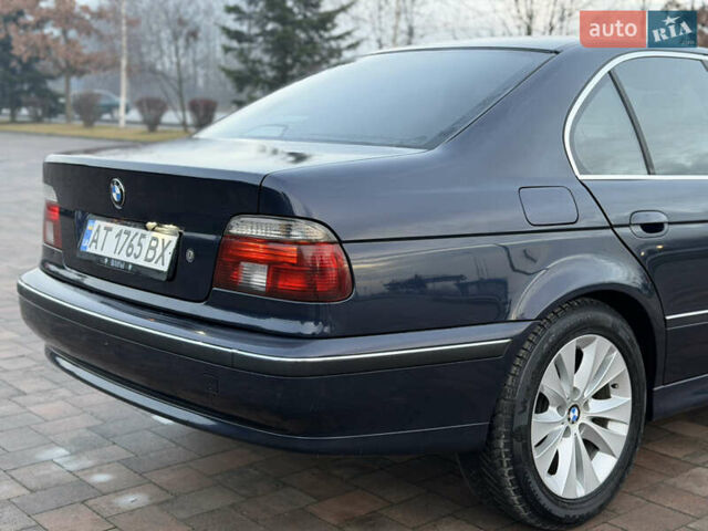 Синий БМВ 5 Серия, объемом двигателя 2.5 л и пробегом 381 тыс. км за 5700 $, фото 9 на Automoto.ua