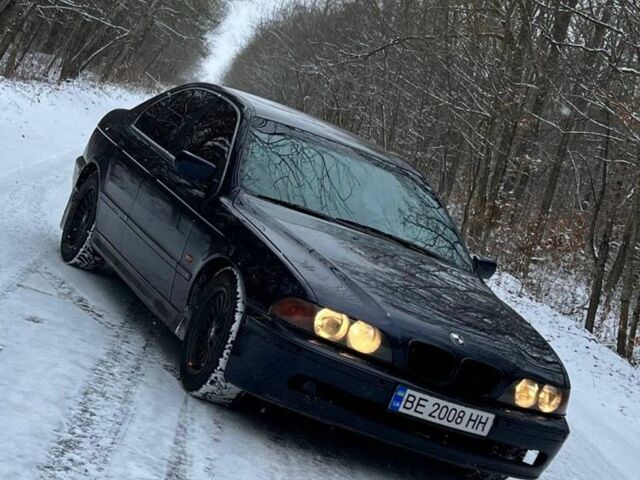 Синий БМВ 5 Серия, объемом двигателя 2 л и пробегом 420 тыс. км за 3000 $, фото 3 на Automoto.ua