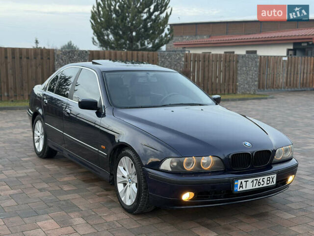 Синий БМВ 5 Серия, объемом двигателя 2.5 л и пробегом 381 тыс. км за 5700 $, фото 13 на Automoto.ua