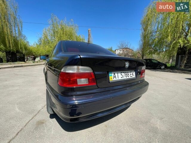 Синий БМВ 5 Серия, объемом двигателя 2.98 л и пробегом 426 тыс. км за 6500 $, фото 12 на Automoto.ua