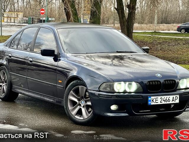 Синий БМВ 5 Серия, объемом двигателя 2.9 л и пробегом 400 тыс. км за 5150 $, фото 1 на Automoto.ua