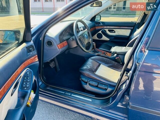 Синій БМВ 5 Серія, об'ємом двигуна 2.5 л та пробігом 324 тис. км за 5499 $, фото 11 на Automoto.ua