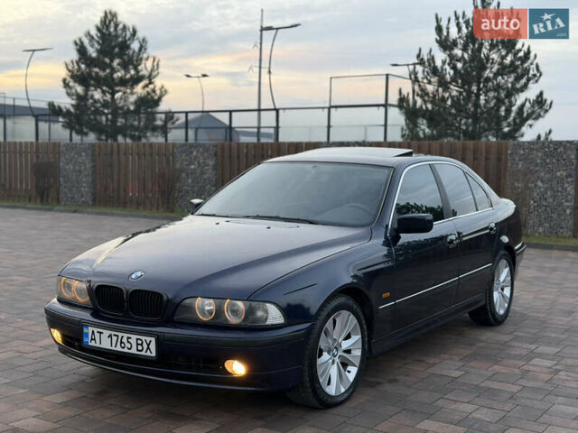 Синий БМВ 5 Серия, объемом двигателя 2.5 л и пробегом 381 тыс. км за 5700 $, фото 14 на Automoto.ua