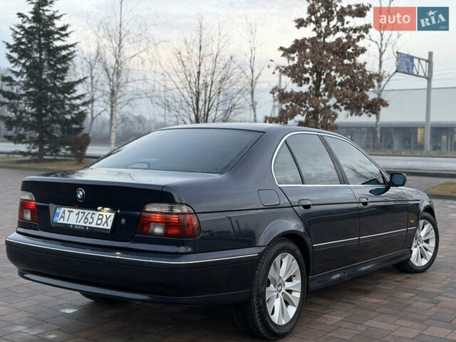 Синий БМВ 5 Серия, объемом двигателя 2.5 л и пробегом 381 тыс. км за 5700 $, фото 8 на Automoto.ua