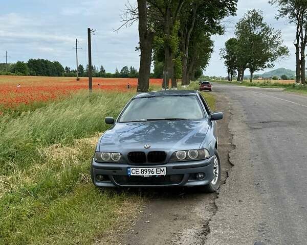 Синий БМВ 5 Серия, объемом двигателя 2.17 л и пробегом 354 тыс. км за 4093 $, фото 2 на Automoto.ua