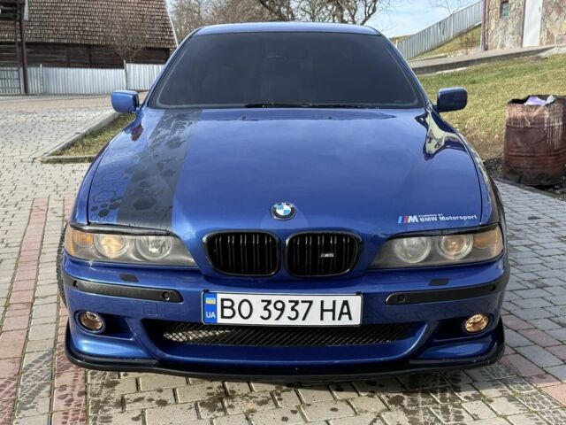 Синій БМВ 5 Серія, об'ємом двигуна 2.5 л та пробігом 385 тис. км за 4400 $, фото 1 на Automoto.ua