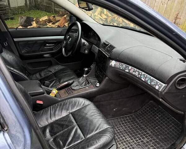 Синий БМВ 5 Серия, объемом двигателя 2.17 л и пробегом 354 тыс. км за 4093 $, фото 9 на Automoto.ua