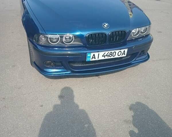Синий БМВ 5 Серия, объемом двигателя 2.9 л и пробегом 276 тыс. км за 7500 $, фото 19 на Automoto.ua