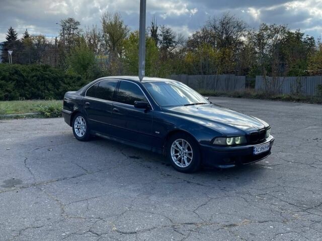 Синий БМВ 5 Серия, объемом двигателя 3 л и пробегом 380 тыс. км за 5200 $, фото 5 на Automoto.ua