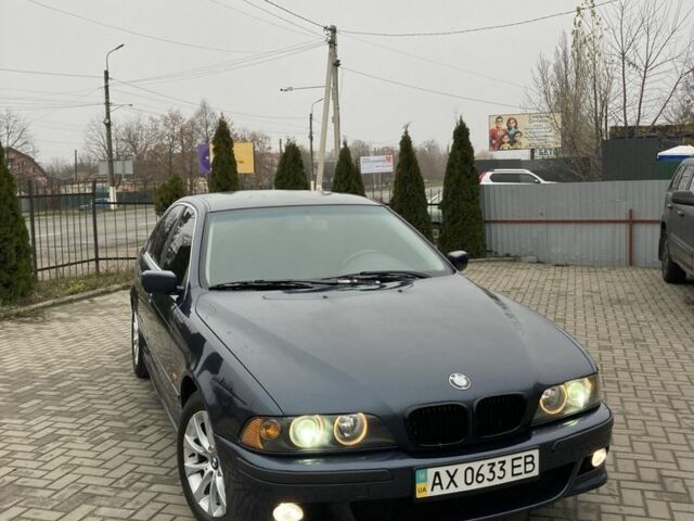 Синій БМВ 5 Серія, об'ємом двигуна 2.5 л та пробігом 376 тис. км за 4200 $, фото 2 на Automoto.ua