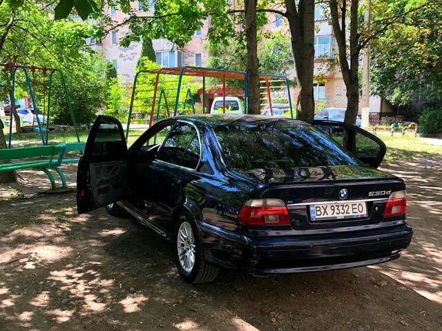 Синий БМВ 5 Серия, объемом двигателя 2.9 л и пробегом 298 тыс. км за 3500 $, фото 1 на Automoto.ua