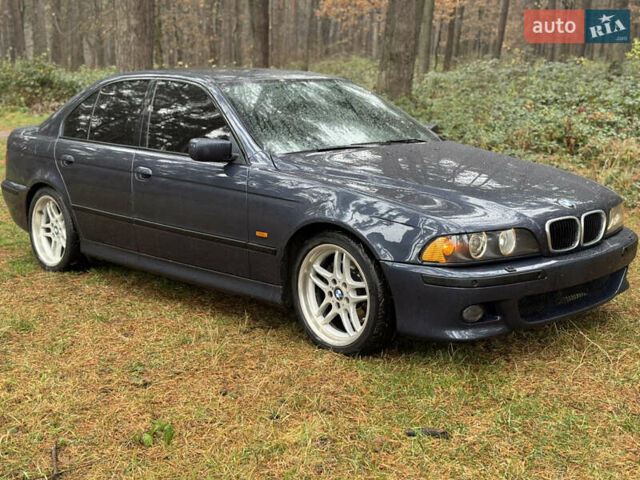 Синий БМВ 5 Серия, объемом двигателя 2.93 л и пробегом 368 тыс. км за 9200 $, фото 4 на Automoto.ua