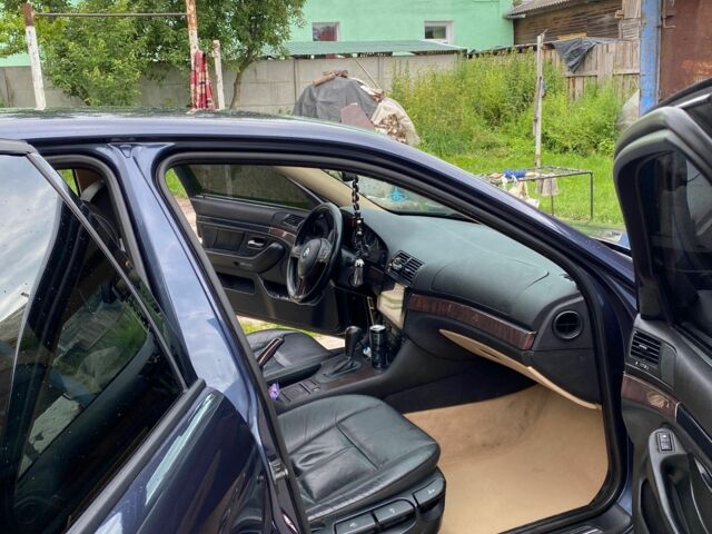 Синий БМВ 5 Серия, объемом двигателя 2.9 л и пробегом 378 тыс. км за 5500 $, фото 7 на Automoto.ua