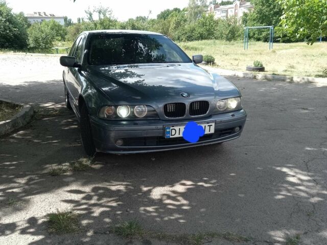 Синий БМВ 5 Серия, объемом двигателя 2.2 л и пробегом 312 тыс. км за 4700 $, фото 1 на Automoto.ua