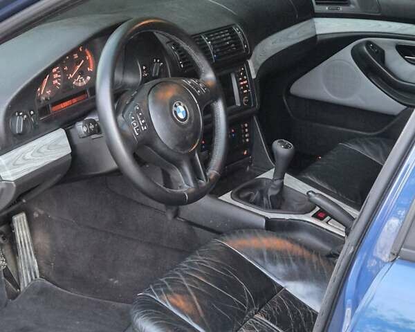 Синий БМВ 5 Серия, объемом двигателя 2.5 л и пробегом 630 тыс. км за 6000 $, фото 22 на Automoto.ua