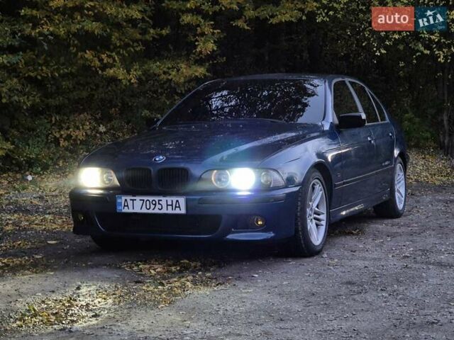 Синий БМВ 5 Серия, объемом двигателя 2.5 л и пробегом 630 тыс. км за 6000 $, фото 9 на Automoto.ua